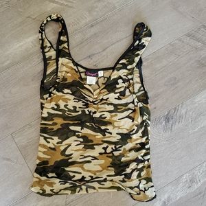Dream girl camo mesh lingerie